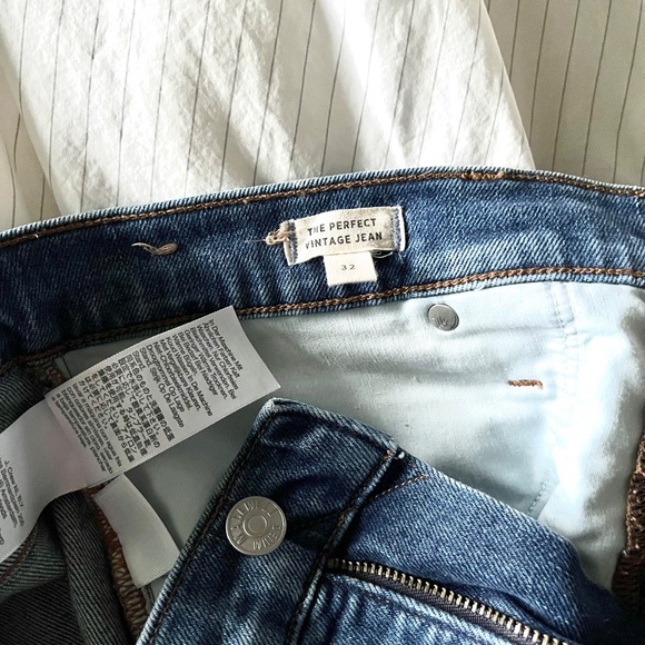 Madewell The Perfect Vintage Jean in Lindy Wash Size 32 - Picture 8 of 11